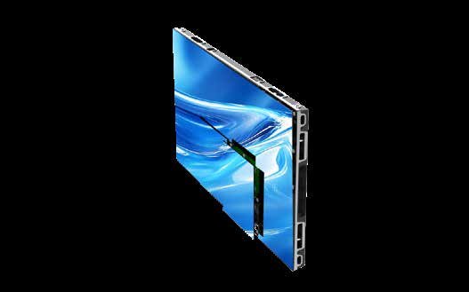 Clario Zen micro-pitch panel shown at an angle