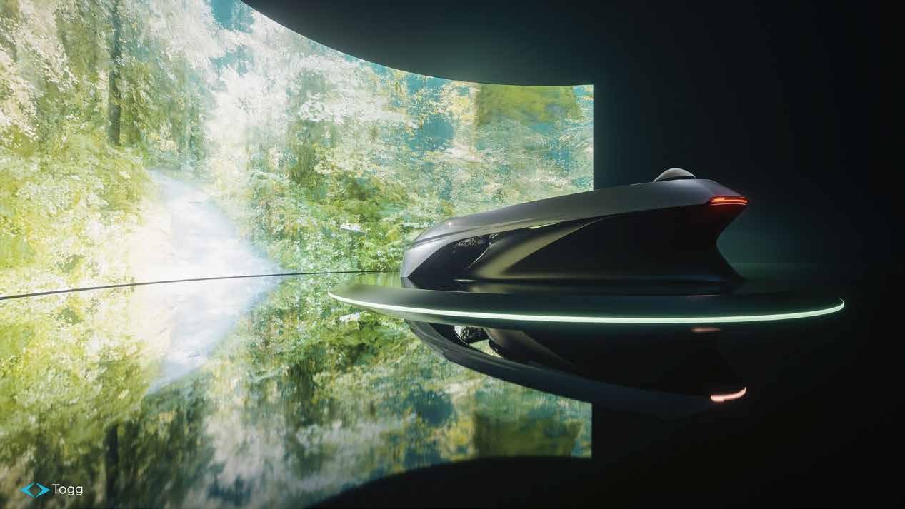 Nomad Curve LED display by ÖSEL
