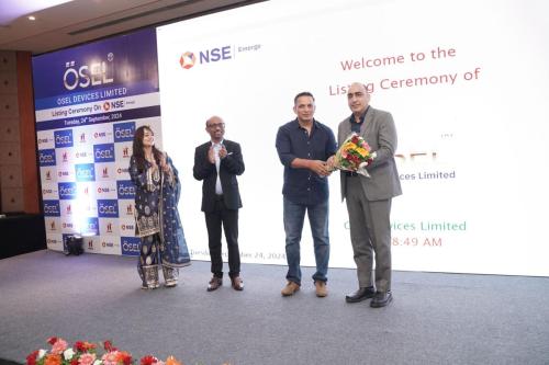 Osel Devices Limited Successfully Lists on NSE